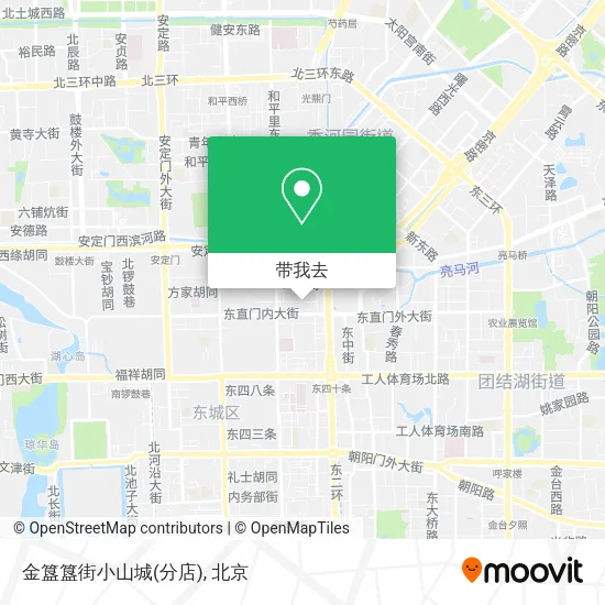 金簋簋街小山城(分店)地图