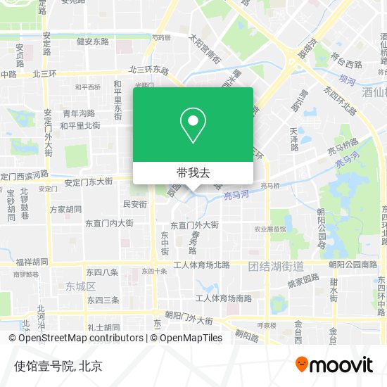 使馆壹号院地图