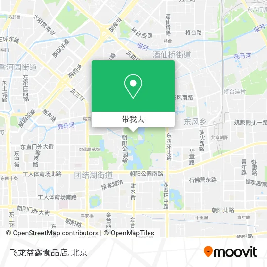飞龙益鑫食品店地图