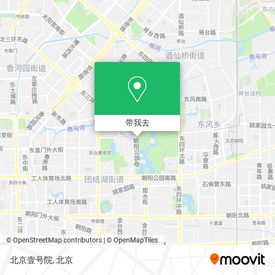 北京壹号院地图