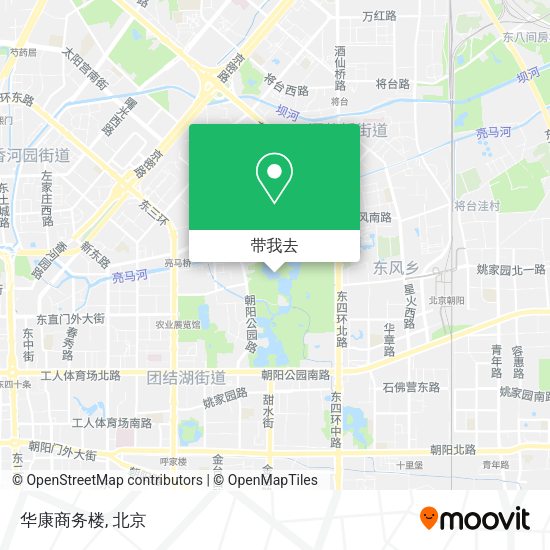 华康商务楼地图