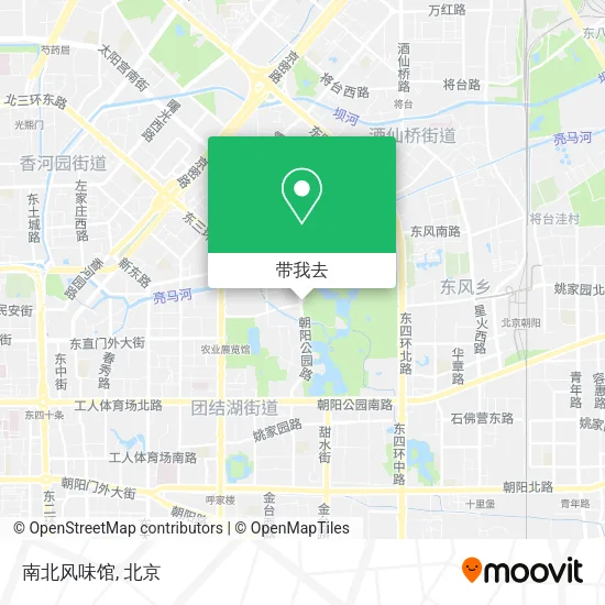 南北风味馆地图