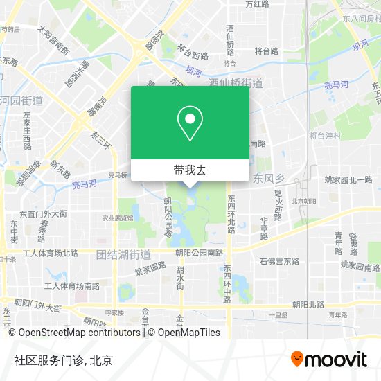 社区服务门诊地图