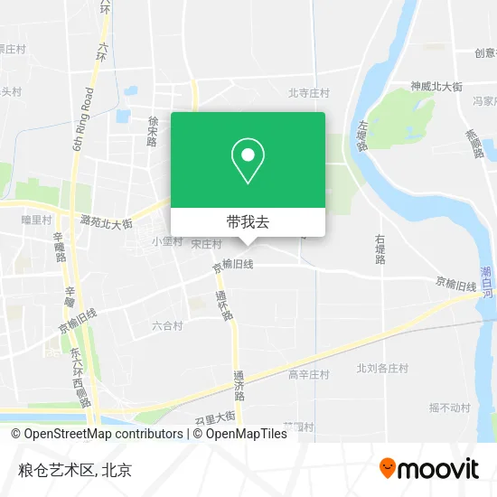 粮仓艺术区地图