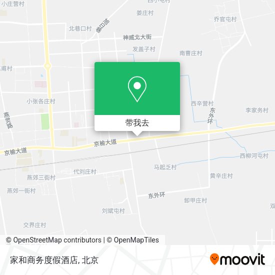 家和商务度假酒店地图