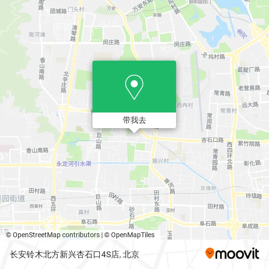 长安铃木北方新兴杏石口4S店地图