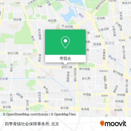 四季青镇社会保障事务所地图