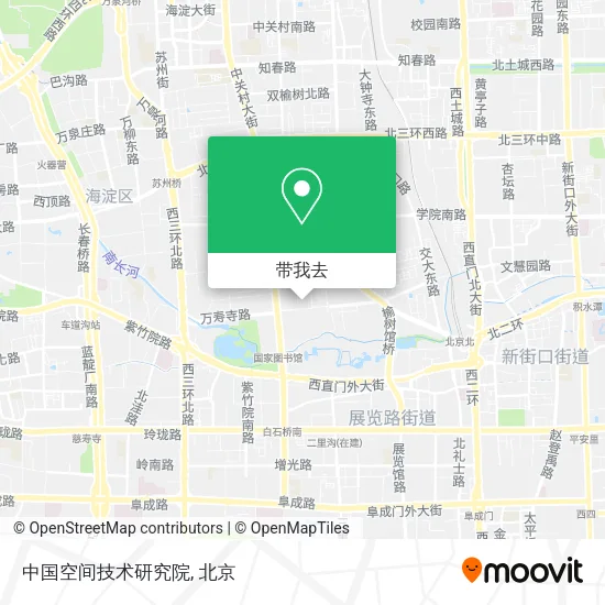 中国空间技术研究院地图