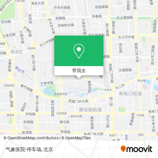 气象医院-停车场地图