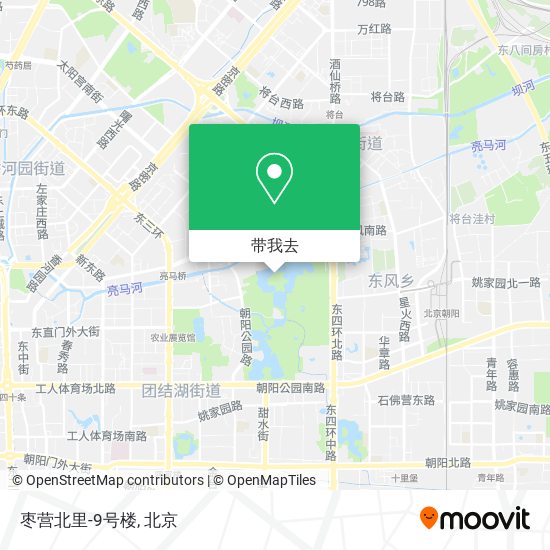 枣营北里-9号楼地图