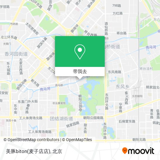 美豚biton(麦子店店)地图