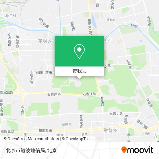 北京市短波通信局地图
