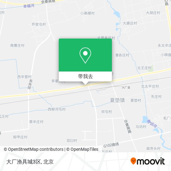 大厂渔具城3区地图