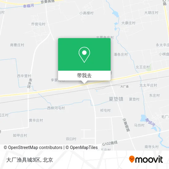 大厂渔具城3区地图