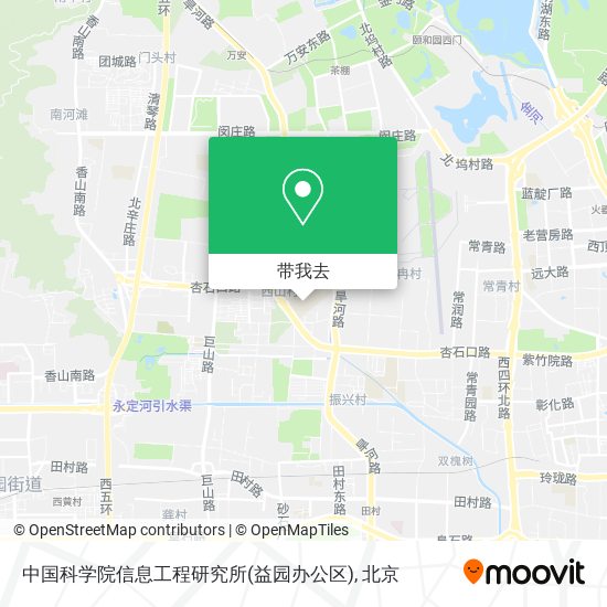 中国科学院信息工程研究所(益园办公区)地图