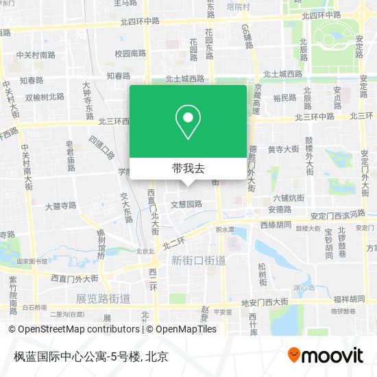 枫蓝国际中心公寓-5号楼地图