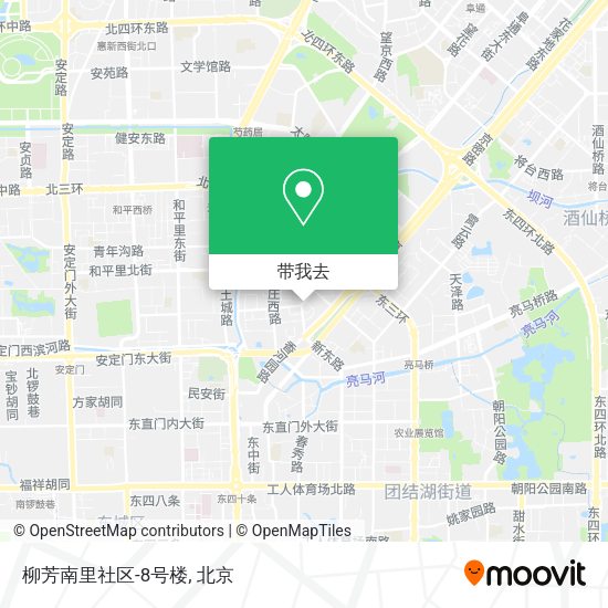 柳芳南里社区-8号楼地图