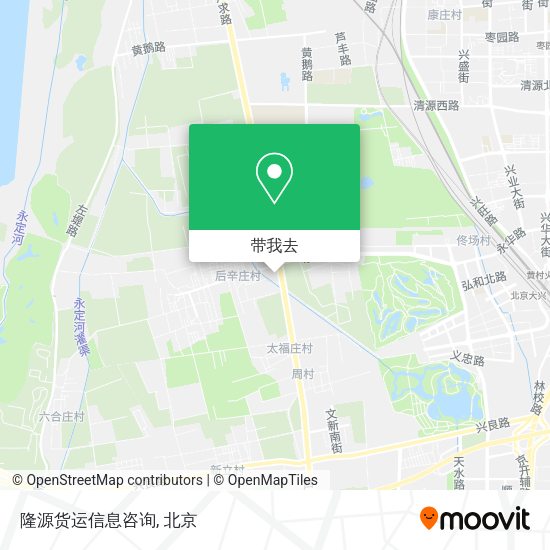 隆源货运信息咨询地图