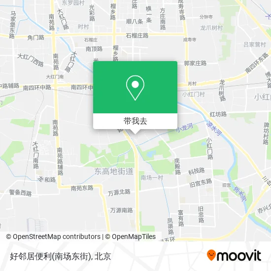 好邻居便利(南场东街)地图