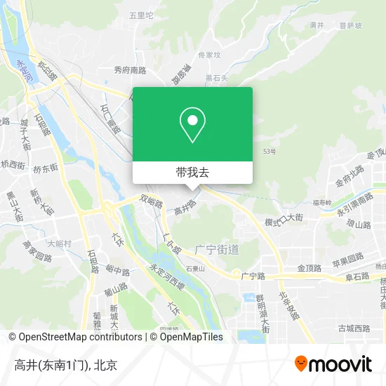 高井(东南1门)地图