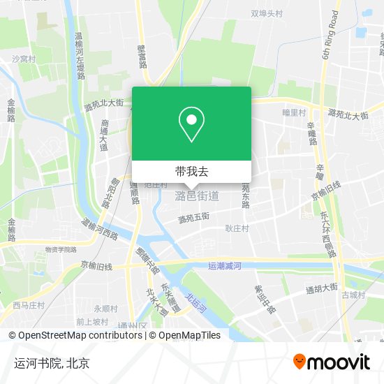 运河书院地图