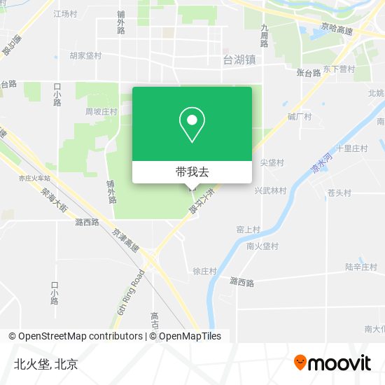 北火垡地图