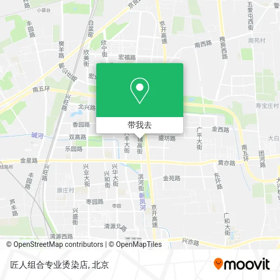匠人组合专业烫染店地图