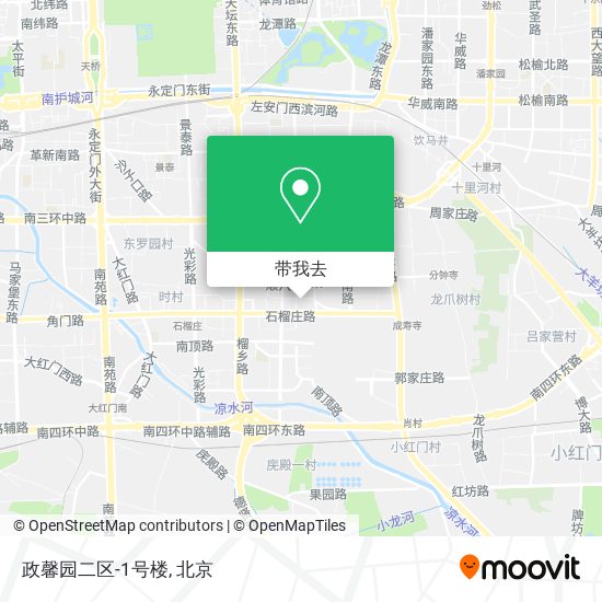 政馨园二区-1号楼地图