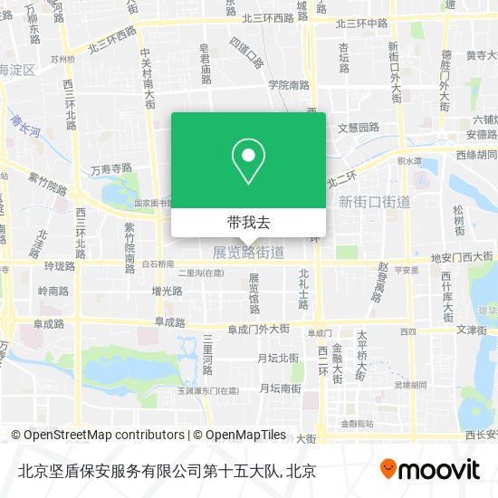 北京坚盾保安服务有限公司第十五大队地图