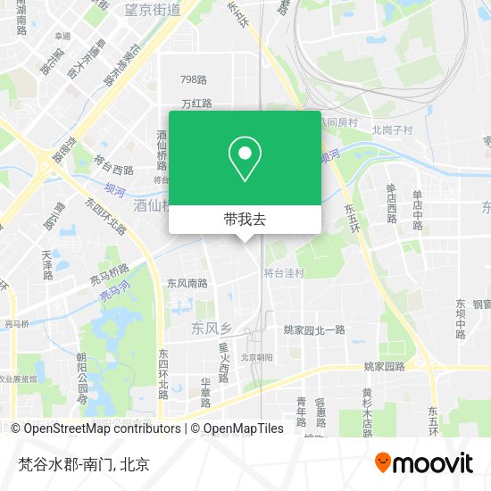 梵谷水郡-南门地图