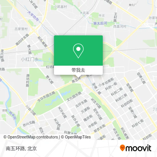 南五环路地图
