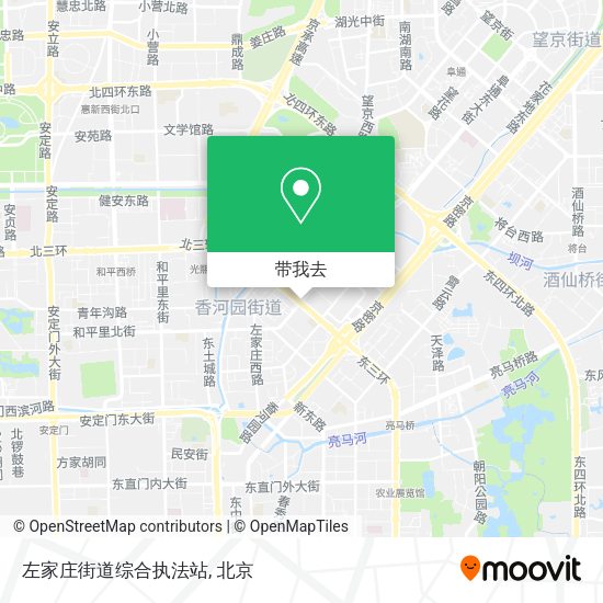 左家庄街道综合执法站地图