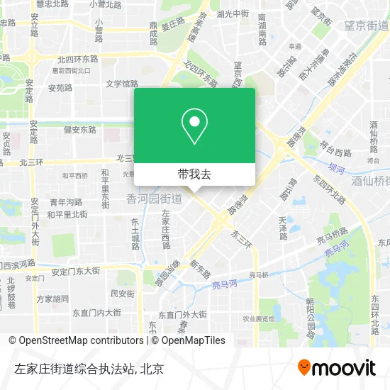 左家庄街道综合执法站地图