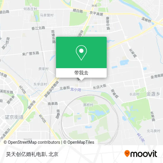 昊天创亿婚礼电影地图