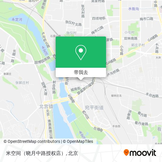 米空间（晓月中路授权店）地图