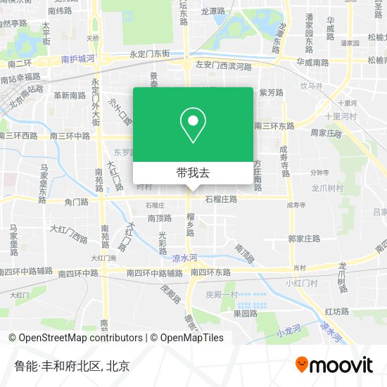 鲁能·丰和府北区地图