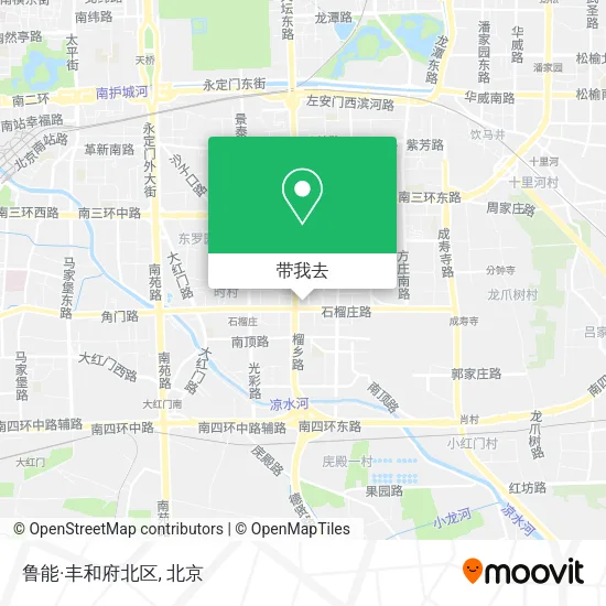 鲁能·丰和府北区地图