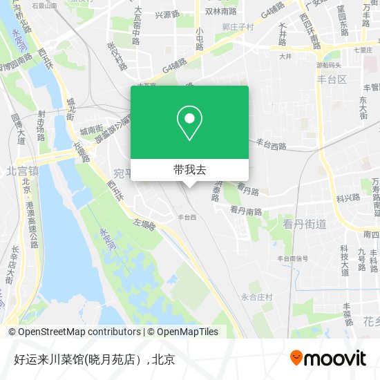 好运来川菜馆地图