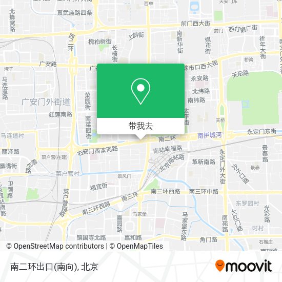 南二环出口(南向)地图