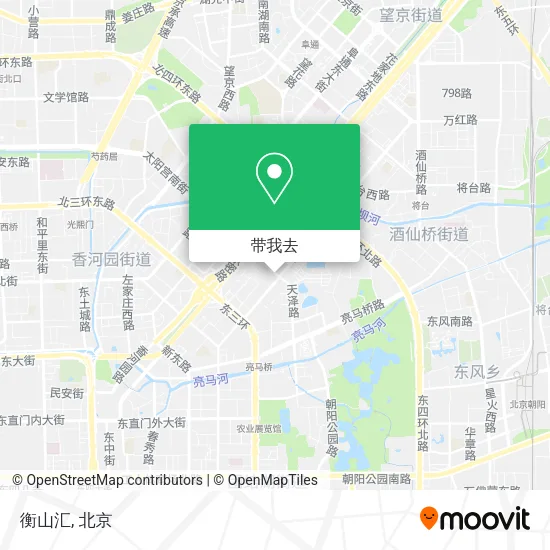 衡山汇地图