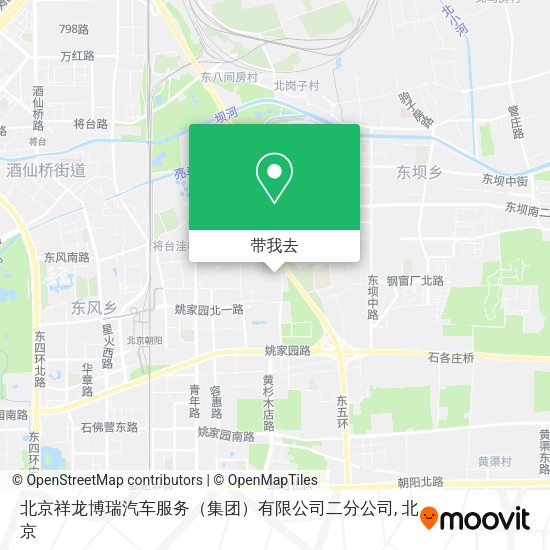 北京祥龙博瑞汽车服务（集团）有限公司二分公司地图