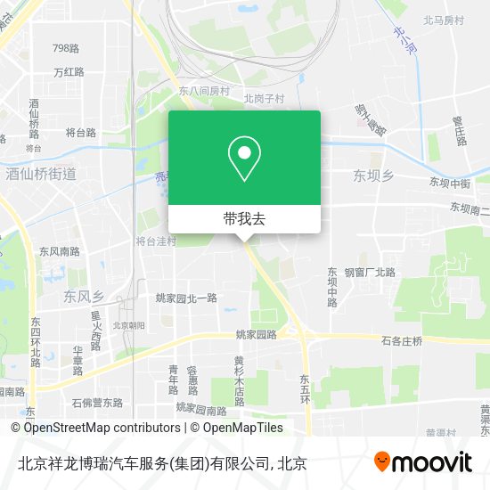 北京祥龙博瑞汽车服务(集团)有限公司地图
