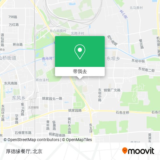 厚德缘餐厅地图