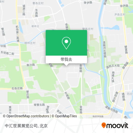 中汇世展展览公司地图