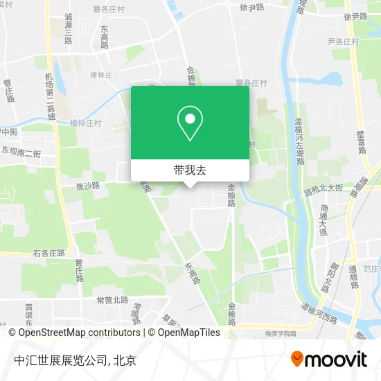 中汇世展展览公司地图