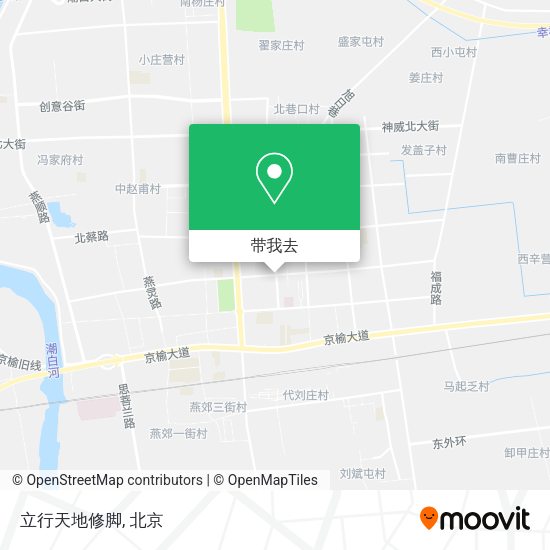 立行天地修脚地图
