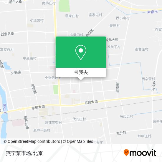 燕宁菜市场地图