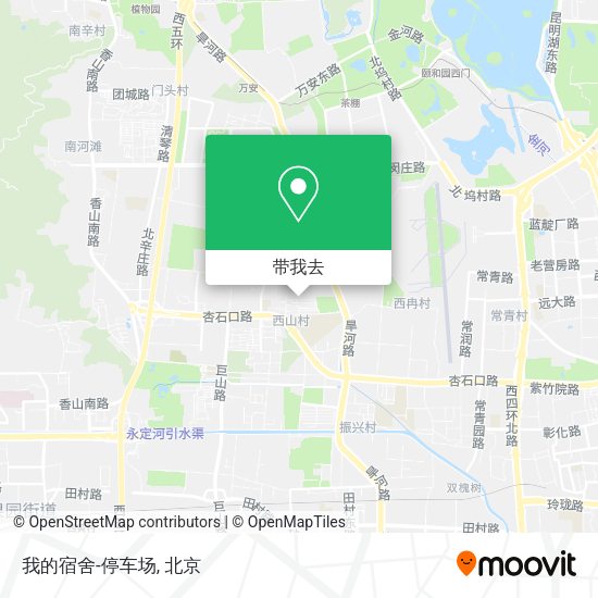 我的宿舍-停车场地图
