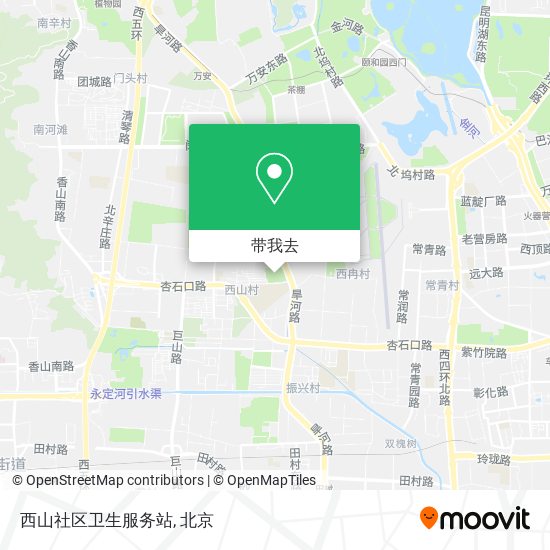 西山社区卫生服务站地图