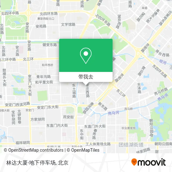 林达大厦-地下停车场地图